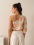 Regular Fit Desenli Bluz 3