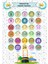 Çocuklar İçin Ramazan Ayı Oruç ve Görev Çizelgesi - Ramazan Sticker- Çocuk İmsakiyesi 2