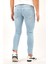 Erkek Buz Mavi Skinny Fit Jean Pantolon 3