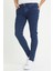 Erkek Lacivert Skinny Fit Jean Pantolon 3