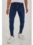 Erkek Lacivert Lazerli Skinny Fit Jean Pantolon 2