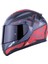 Rapıd Xtreet Mat Siyah-Kırmızı Kask Siyah Cam 1