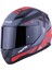 Rapıd Xtreet Mat Siyah-Kırmızı Kask Siyah Cam 2