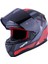 Rapıd Xtreet Mat Siyah-Kırmızı Kask Siyah Cam 3