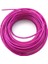 Bisiklet Dış Halat 2p, Pembe Fosforlu 25 Metre 1