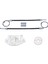 Peugeot 406 1995-2004 Cam Kriko Teli Ön Sol Set 1