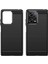 Xiaomi Redmi Note 12 Pro Plus Global Brushed Carbon Fiber Silikon Kılıf - Siyah AL3332 3