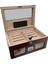 Bordo 2 Katlı Camlı Dijital Humidor Puro Kutusu RC59KR 2