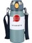 304 L Çelik Mavi 600 ml Askılı ve Pipetli Matara Suluk CIN411MV 1