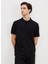Polo Yaka Siyah Erkek T-Shirt 4A9000000004 1