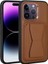 Apple iPhone 14 Pro Kılıf ​pu Deri Kartlıklı Standlı Kapak 1