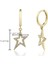 Kairos Jewelry 14 Ayar Altın Rock Star Hoop Küpe KRS-K20-14GEZ 2