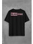 Black Pink Blackpink Logo Sırt Ön Baskılı Oversize Tişört T-Shirt 2