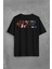 Marvel Spiderman Hulk Deadpool Iron Man Sırt Ön Baskılı Oversize Tişört T-Shirt 1