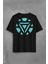 Arc Reactor Iron Man Demir Adam Sırt Ön Baskılı Oversize Tişört T-Shirt 2
