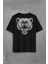 Angry Bear Head Kızgın Ayı Kafa Sırt Ön Baskılı Oversize Tişört T-Shirt 2