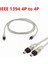 1.5 Metre 1394 4 Pin 4 Pin Kablo 1.8 Metre 1394 Firewire Kablo 1