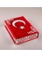 Şal+Seccade+Tesbih+Ayyıldız Kuran Set (Orta, Kırmzı, Gümüş Plksi) 2
