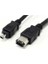 1.5 Metre 1394 6 Pin 4 Pin Kablo 1.5 Metre 1394 Firewire Kablo 1