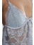 Kadın Saten Dantelli Pijama Şort Takım - 450 Mist 3