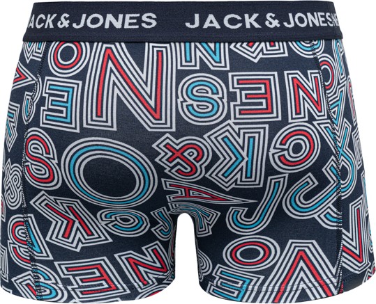 Jack & Jones 5'li Boxer Paketi - Tyler Erkekler İçin Renkli Desenli 2XL Beden görsel 5