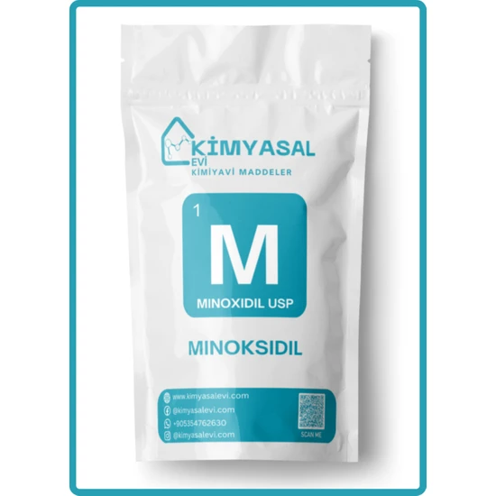 Kimyasal Evi Minokisidil-Minoixidil Usp Hammadde  50G
