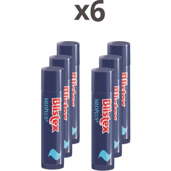 Blistex Kuruyan ve Çatlayan Dudaklara Yoğun Bakım Medplus Stick  4,25 gr  x 6