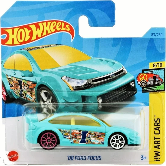 Hot Wheels Tekli Arabalar 08 Ford Focus HKH51