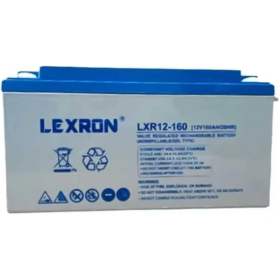 Lexron LXR12-160 12V 160AH Jel Akü