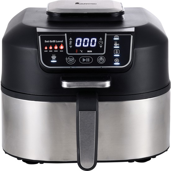 Masterpro Dumansız Elektronik Izgara | 1700W | 6 L | Comet 600 Serisi | 9148