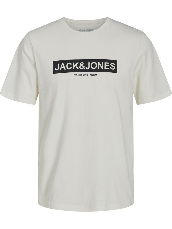 Jack & Jones Erkek Logo Baskılı Tişört - Pin görsel 4
