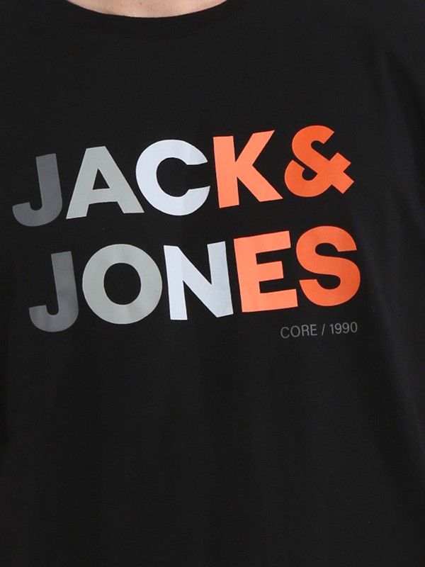 Jack & Jones Renk Geçişli Logo Baskılı Tişört - Forest görsel 5