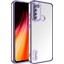Casestreet Xiaomi Redmi Note 8 Kılıf Logo Gösteren Kamera Korumalı Silikon Mor 1