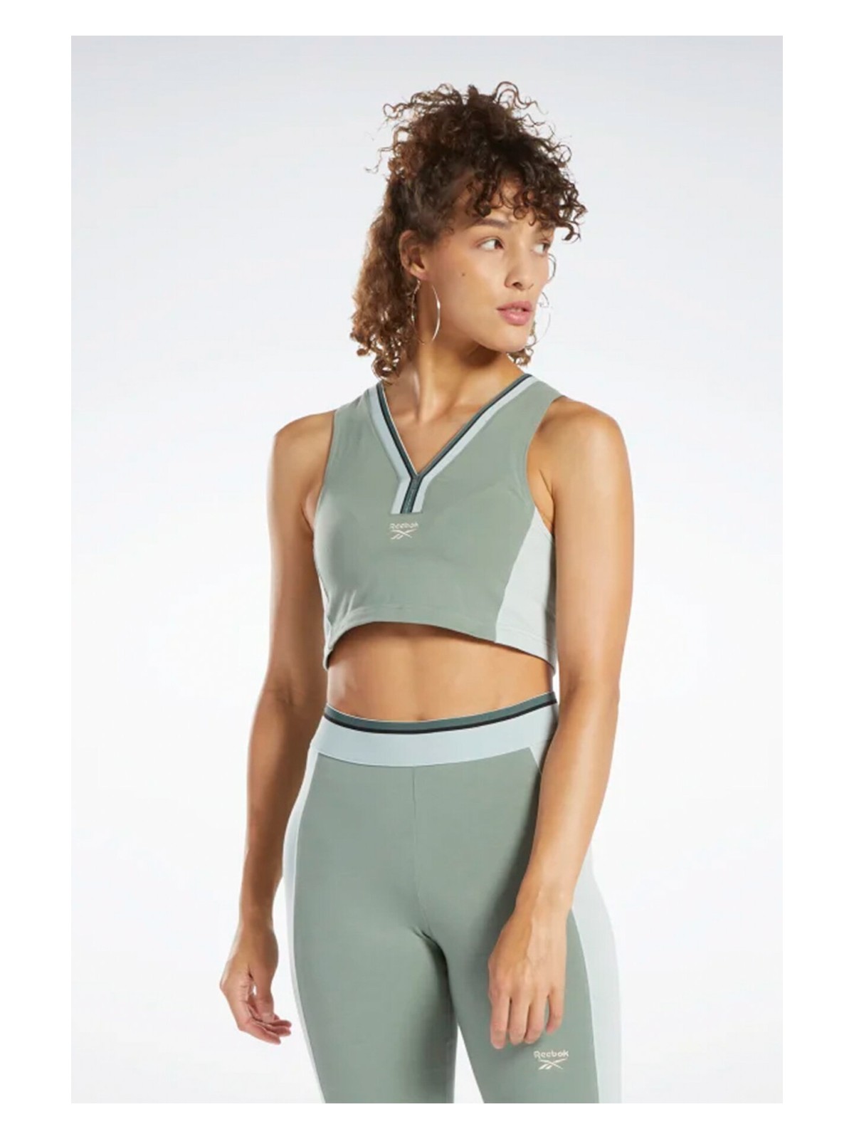 Reebok cl Ae Cotton Bralet Yeşil Kadın Bra