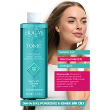 Biolea's Sebum Kontrol Tonik Salisilik Asit+ B3 Vitamin + Zinc 200 ml