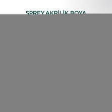 Polisan Akrilik Yeşil Sprey Boya 400 ml - RAL 6016