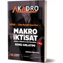 A Kadro Yayınları Makro Iktisat Konu Anlatım Kitabı