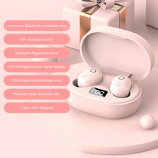 İettndg Bluetooth Uyumlu 5.0 Kablosuz Kulaklık - Pembe (Yurt Dışından)