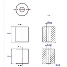 Creality 3D 3D Yazıcı Isıtıcı Tabla Kalibrasyon/tesviye Silikonu – 4 Adet – Creality Uyumlu – Turuncu