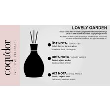 Coqu'dor Çubuklu Oda Kokusu 125 ml Lovely Garden