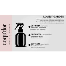 Coqu'dor Oda Kokusu Sprey 500 ml Lovely Garden