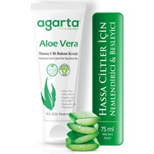 Agarta Doğal Aloe Vera Nemlendirici Cilt Kremi 75 ml