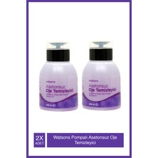 Watsons Pompalı Asetonsuz Oje Temizleyici 250 ml X2 Adet