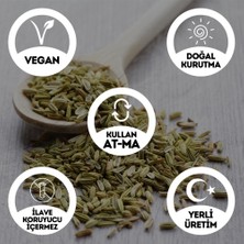 Egeye Dönüş Rezene Tohumu (Bitki Çayı) 50 gr Kavanoz Görünümlü Kilitli Poşet