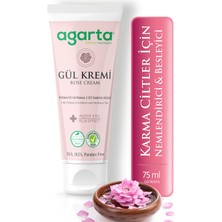 Agarta Doğal Cilt Nemlendirici Gül Kremi 75 ml