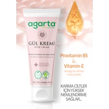 Agarta Doğal Cilt Nemlendirici Gül Kremi 75 ml