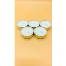 Pars Mum Tealight Mum-Buhurdanlık Mini Boy Soya Parafinli 50 Adet Beyaz(YÜKSEK KALİTE)