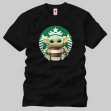 Built By Crazy Star Wars Baby Yoda Coffee Tişört