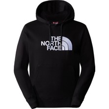 The North Face M Lıght Drew Peak Pullover Hoodıe-Eua7Zj Siyah Erkek Sweatshirt NF00A0TEJK31
