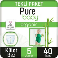 Sleepy Pure Baby Külot Bez 5 Beden 11 - 20 kg 40 Adet
